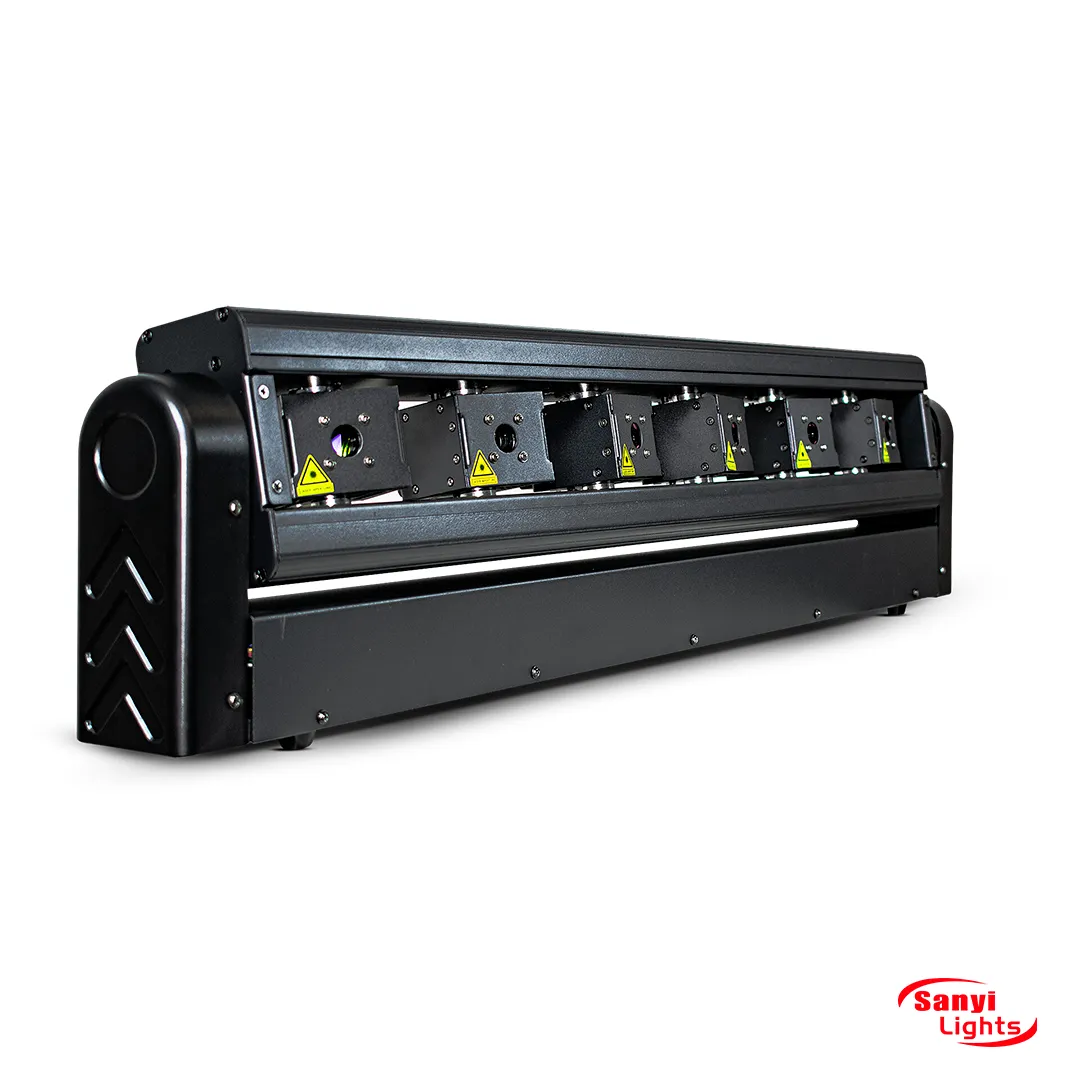 Barra laser movil *6 Cabeza RGB